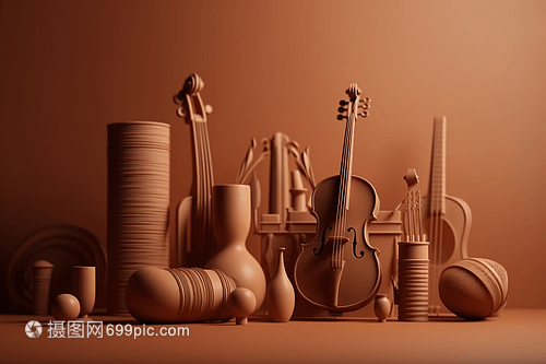 清音雅韵 高清视角下的陶瓷乐器陈列与艺术品鉴赏